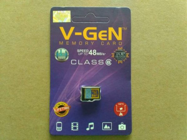 8GB CLASS 6 VGEN