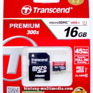 MICRO SD 16GB TRANSCEND UHS CL10