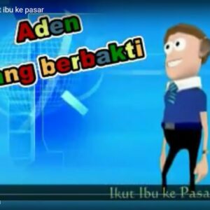 Animasi 3D - Aden yang berbakti ikut itu ke pasar