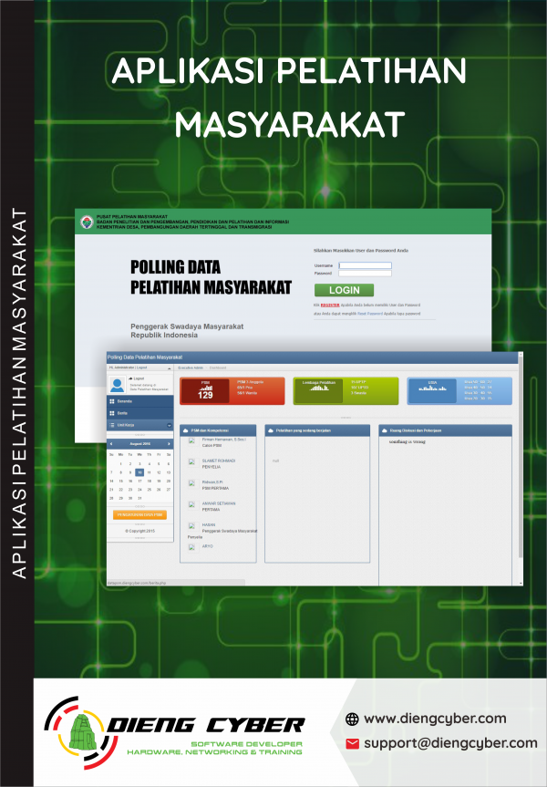 aplikasi pelatihan masyarakat