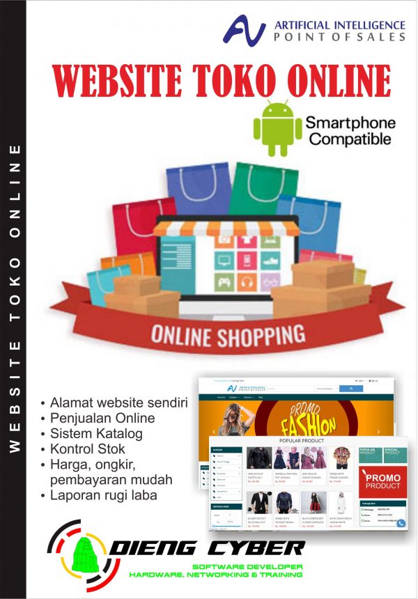 web toko online