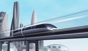 Illutrasi Hyperloop